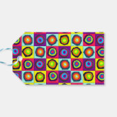 Kreismuster Geschenkanhänger (Rückseite Horizontal)