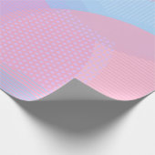 Kreismuster Geschenkpapier (Ecke)