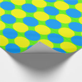 Kreismuster Geschenkpapier (Ecke)