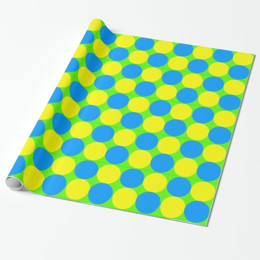 Kreismuster Geschenkpapier (Ungerollt)