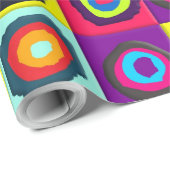 Kreismuster Geschenkpapier (Rolleneckpunkt)