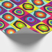 Kreismuster Geschenkpapier (Ecke)