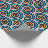 Kreismuster Geschenkpapier (Ecke)