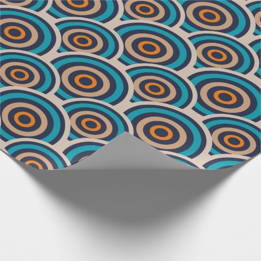 Kreismuster Geschenkpapier (Ecke)