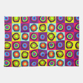 Kreismuster Geschirrtuch (Horizontal)