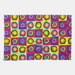 Kreismuster Geschirrtuch