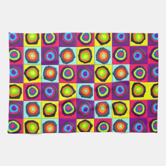 Kreismuster Geschirrtuch (Horizontal)