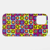 Kreismuster iPhone Hülle (Rückseite (Horizontal))