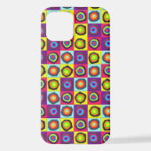 Kreismuster iPhone Hülle (Rückseite)