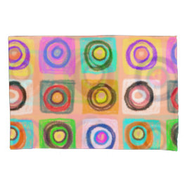 Kreismuster Kissenbezug