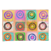 Kreismuster Kissenbezug (Vorderseite-Rechts)