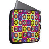 Kreismuster Laptopschutzhülle (Vorne Rechts)