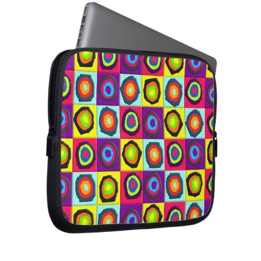 Kreismuster Laptopschutzhülle (Vorne Rechts)