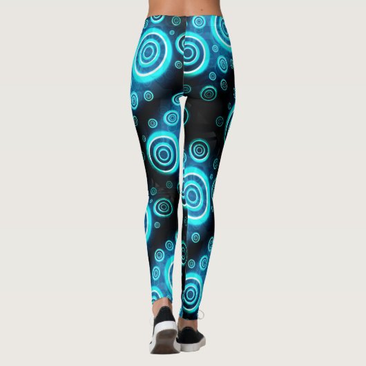 Kreismuster Leggings (Rückseite)