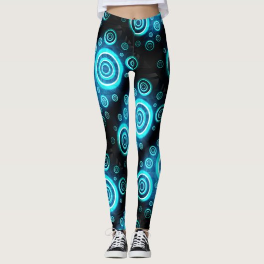 Kreismuster Leggings (Vorderseite)