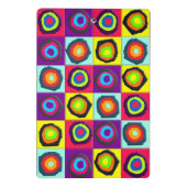 Kreismuster Mini Klemmbrett (Rückseite)