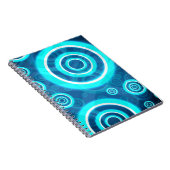 Kreismuster Notizblock (Rechte Seite)