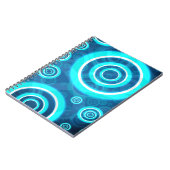 Kreismuster Notizblock (Linke Seite)