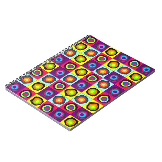 Kreismuster Notizblock (Linke Seite)