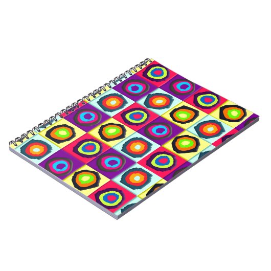 Kreismuster Notizblock (Linke Seite)