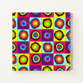 Kreismuster Notizblock (Rückseite)
