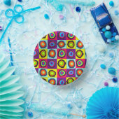 Kreismuster Pappteller (Party)