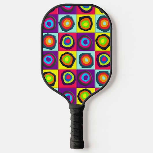 Kreismuster Pickleball Schläger (Vorderseite)