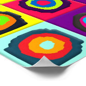 Kreismuster Poster (Ecke)