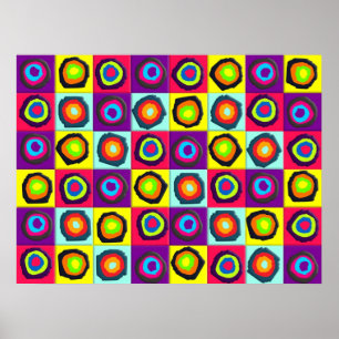 Kreismuster Poster
