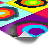Kreismuster Poster (Ecke)