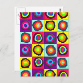 Kreismuster Postkarte (Vorne/Hinten)