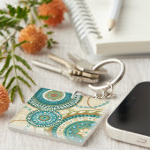 Kreismuster Schlüsselanhänger (Vorderseite rechts)