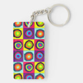 Kreismuster Schlüsselanhänger (Rückseite)