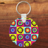 Kreismuster Schlüsselanhänger (Vorderseite)