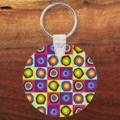 Kreismuster Schlüsselanhänger (Vorderseite)