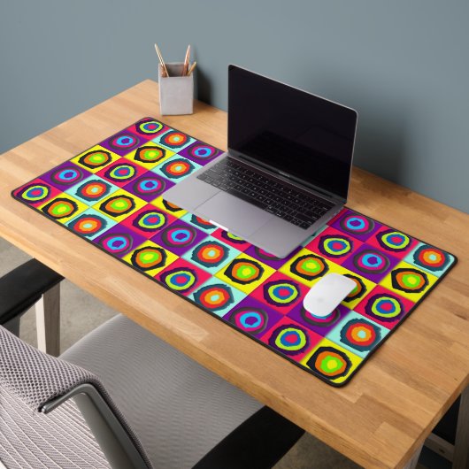 Kreismuster Schreibtischunterlage (Büro 2)