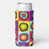 Kreismuster Selters Dosenkühler (Seltzer Rückseite)