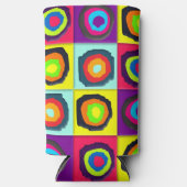 Kreismuster Selters Dosenkühler (Vorderseite)