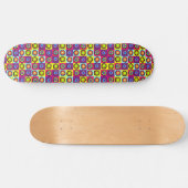 Kreismuster Skateboard (Horizontal)