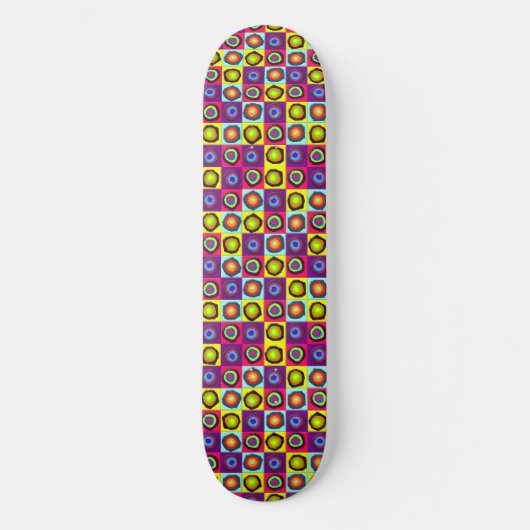 Kreismuster Skateboard (Vorderseite)