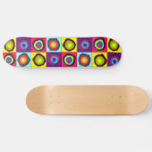 Kreismuster Skateboard (Horizontal)