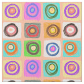 Kreismuster Stoff (Nahaufnahme)