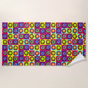 Kreismuster Strandtuch