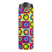 Kreismuster Thermosbecher (Vorderseite)