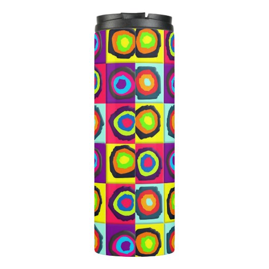 Kreismuster Thermosbecher (Rückseite)