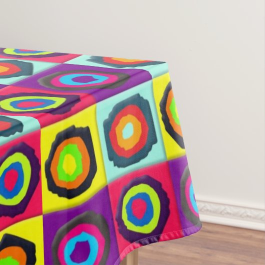 Kreismuster Tischdecke (Beispiel)