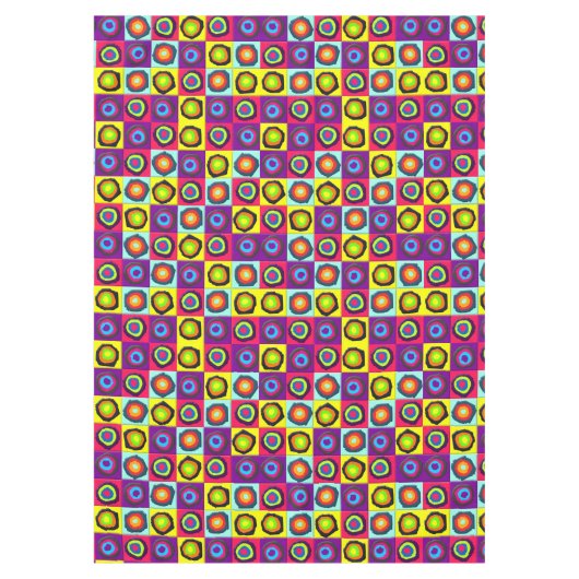 Kreismuster Tischdecke (Vorderseite)