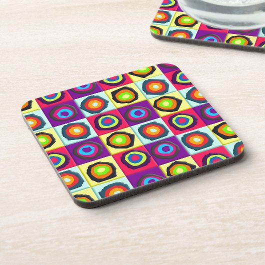 Kreismuster Untersetzer (Linke Seite)