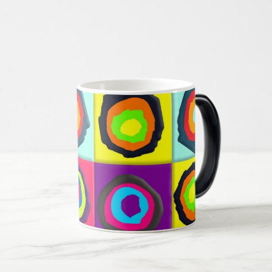 Kreismuster Verwandlungstasse (VorderseiteRechts)