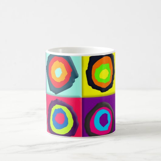 Kreismuster Verwandlungstasse (Mittel)